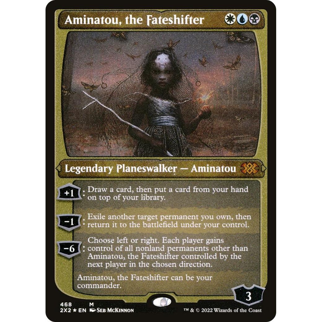 Image for Aminatou, the Fateshifter (Foil Etched) (468) (2X2) - Magic: The Gathering