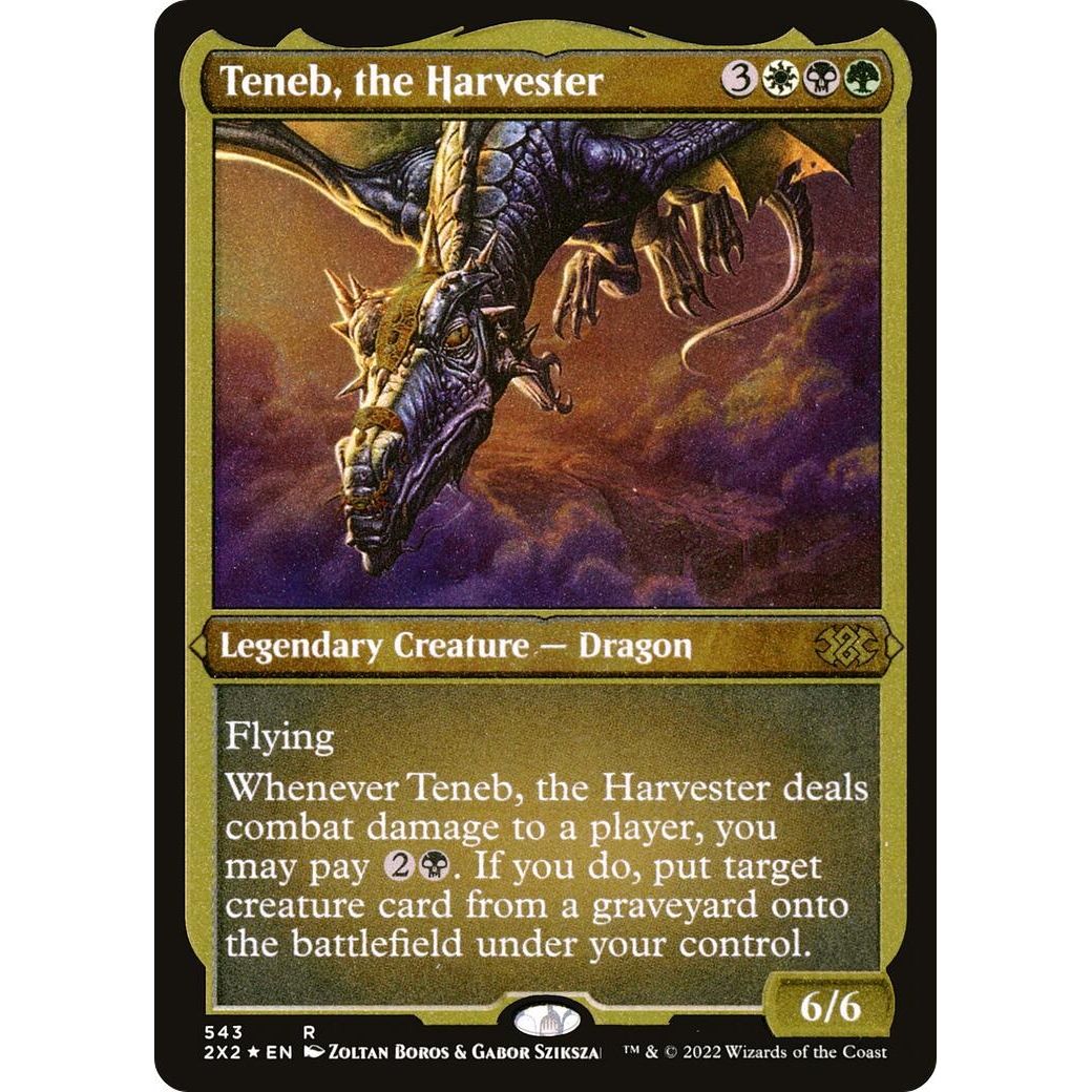 Image for Teneb, the Harvester (Foil Etched) (543) (2X2) - Magic: The Gathering