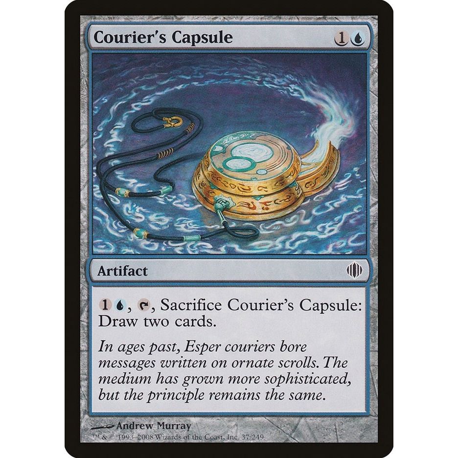 Image for Courier's Capsule (37) (ALA) - Magic: The Gathering