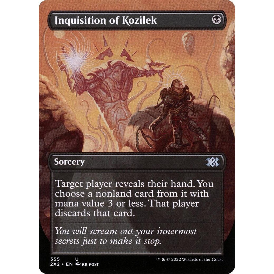 Image for Inquisition of Kozilek (Borderless) (355) (2X2) - Magic: The Gathering