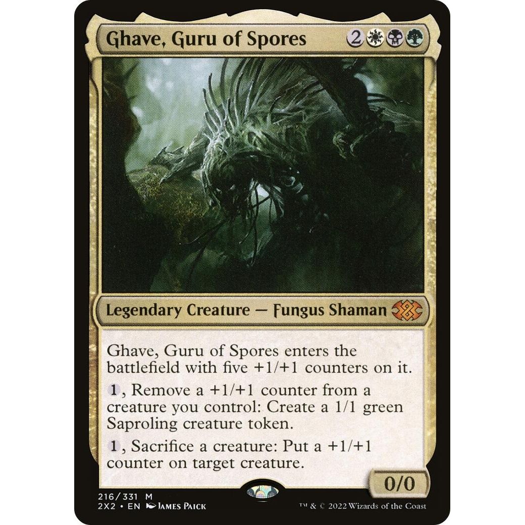 Image for Ghave, Guru of Spores (216) (2X2) - Magic: The Gathering