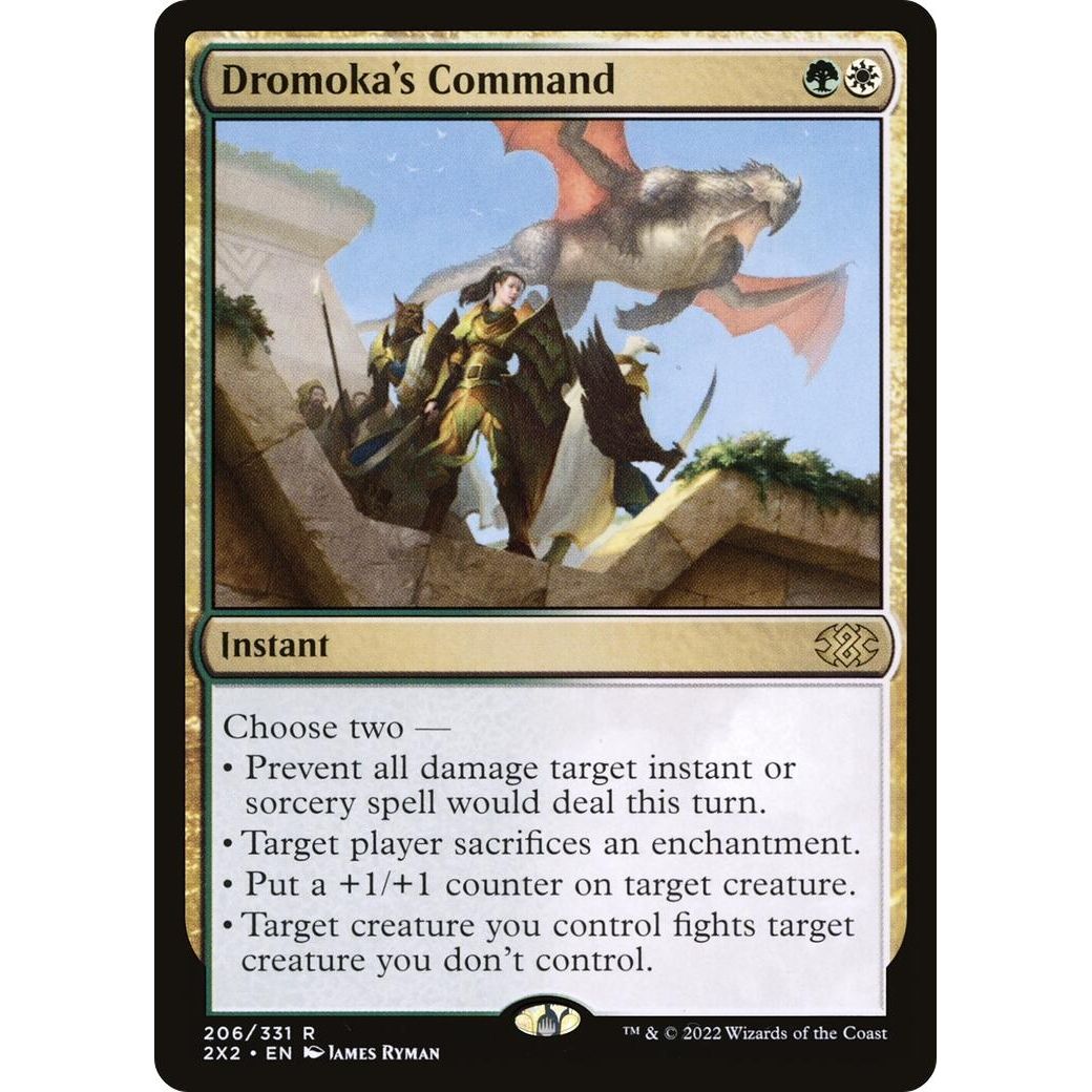Image for Dromoka's Command (206) (2X2) - Magic: The Gathering