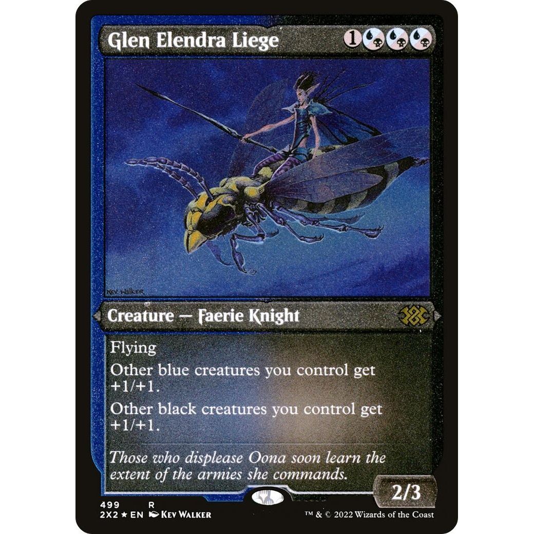 Image for Glen Elendra Liege (Foil Etched) (499) (2X2) - Magic: The Gathering
