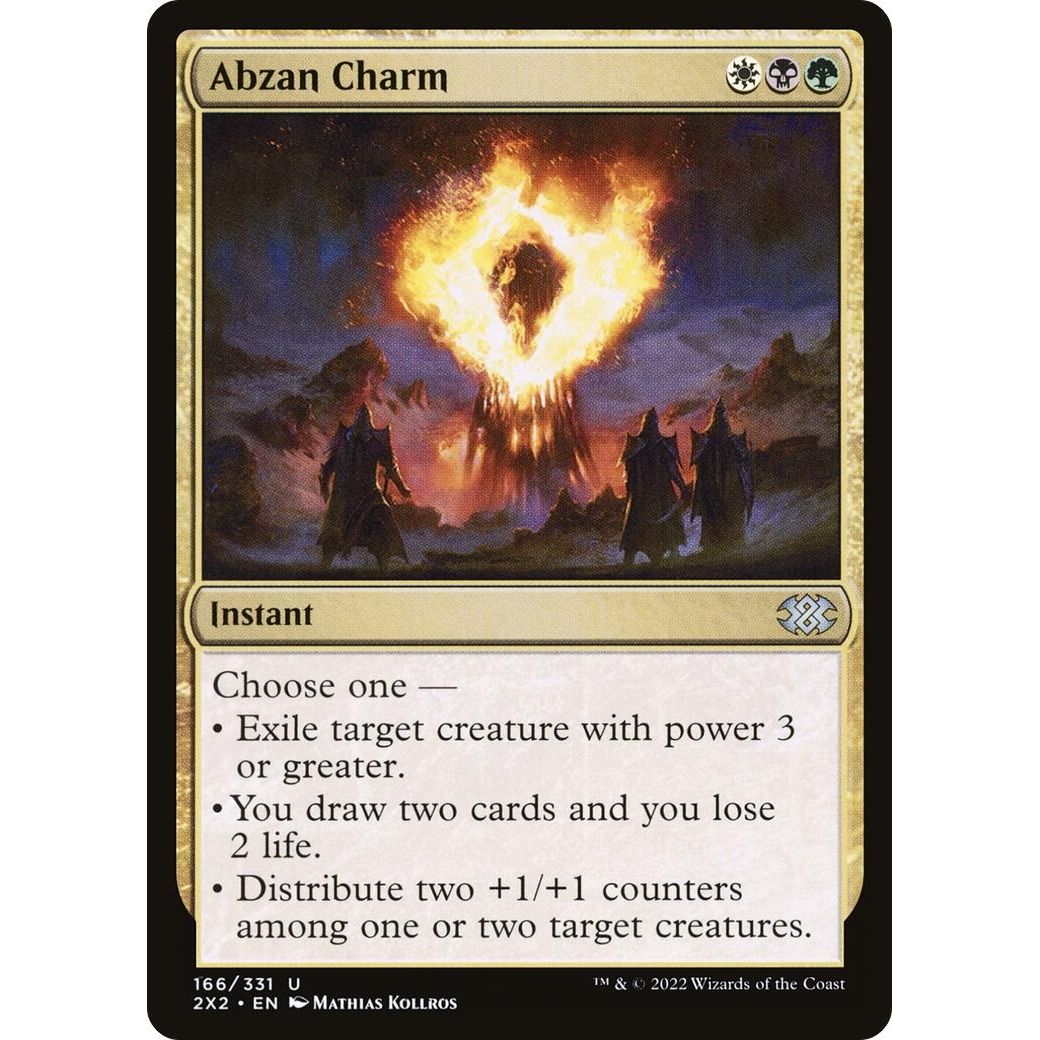 Image for Abzan Charm (166) (2X2) - Magic: The Gathering