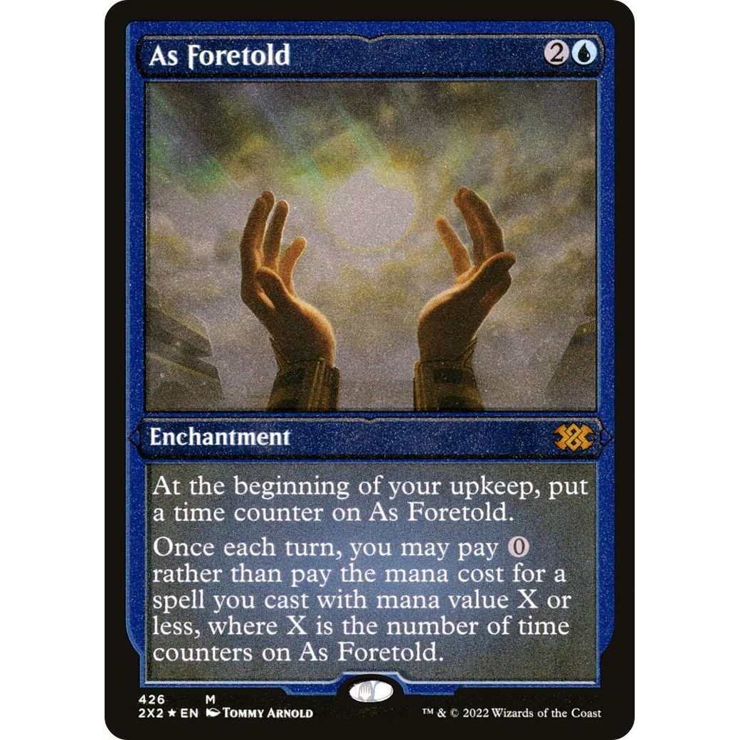 Image for As Foretold (Foil Etched) (426) (2X2) - Magic: The Gathering