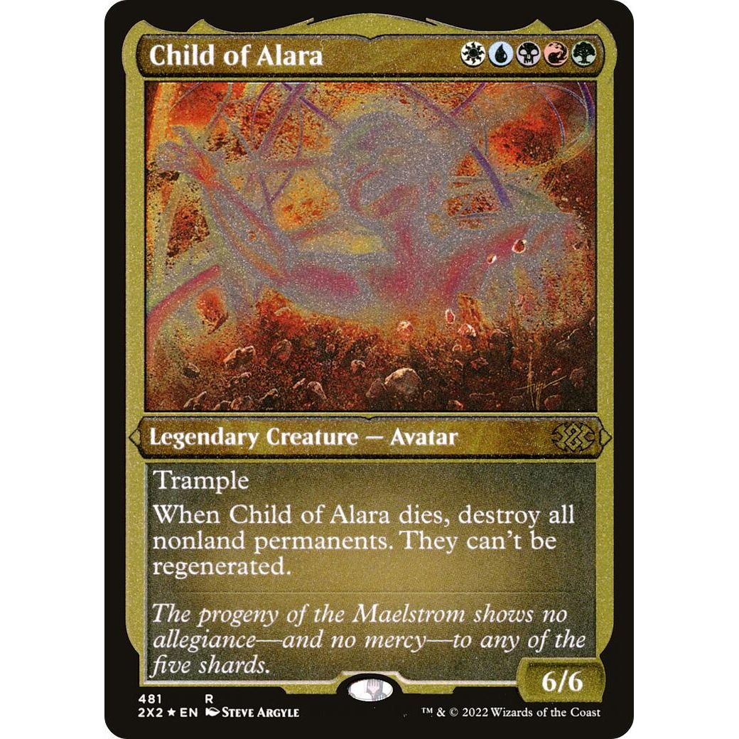 Image for Child of Alara (Foil Etched) (481) (2X2) - Magic: The Gathering