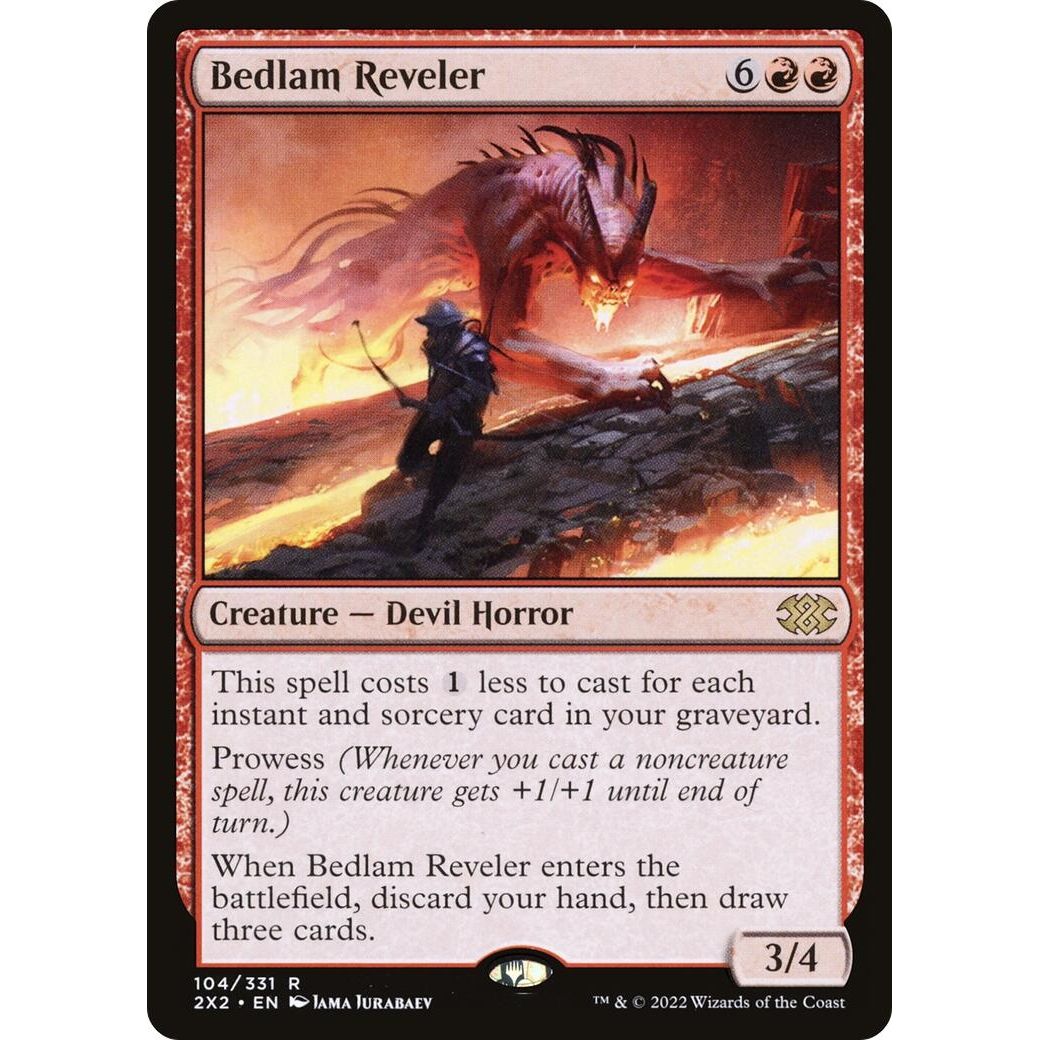 Image for Bedlam Reveler (104) (2X2) - Magic: The Gathering