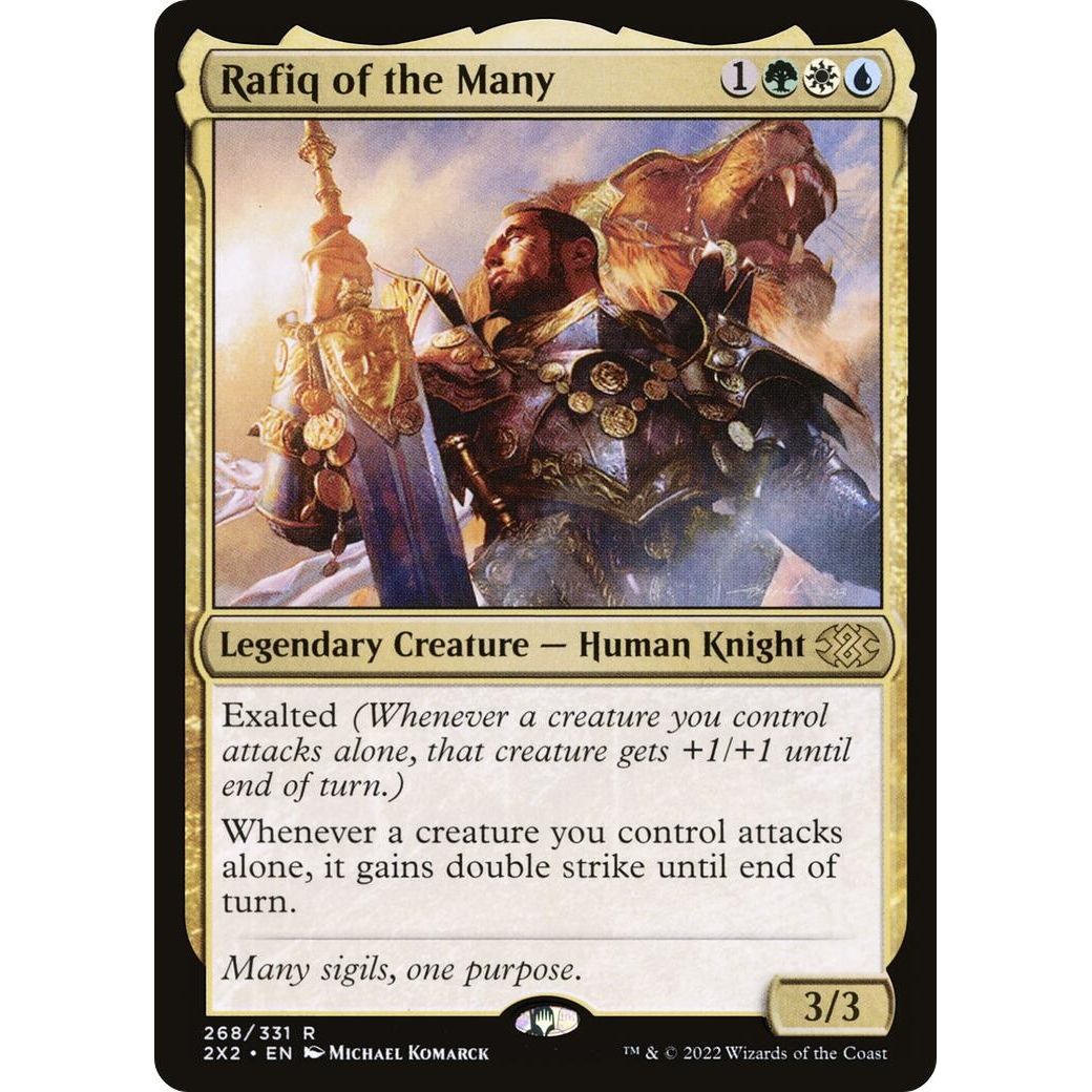 Image for Rafiq of the Many (268) (2X2) - Magic: The Gathering