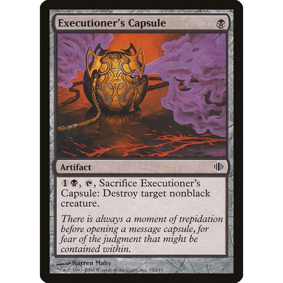 Image for Executioner's Capsule (75) (ALA) - Magic: The Gathering