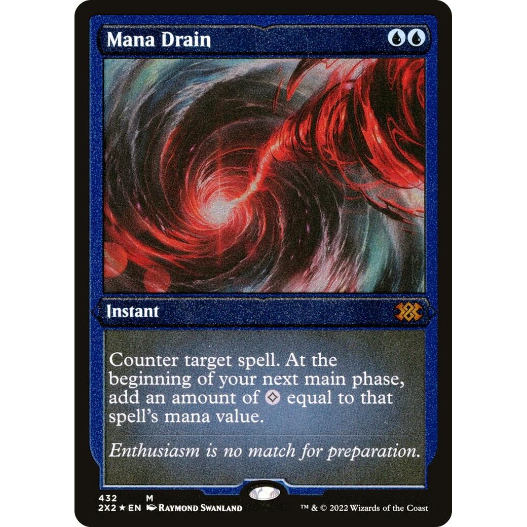 Image for Mana Drain (Foil Etched) (432) (2X2) - Magic: The Gathering