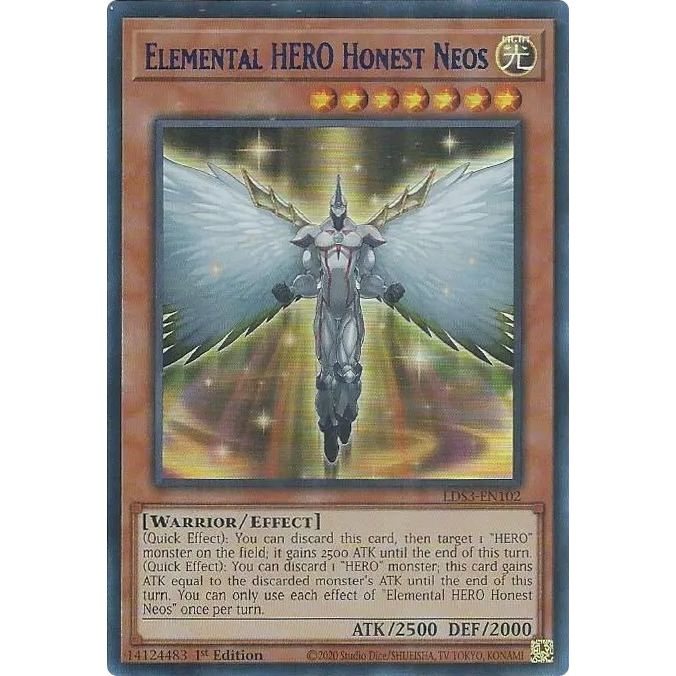 Image for Elemental HERO Honest Neos (Blue) (LDS3-EN102) (LDS3) - YuGiOh