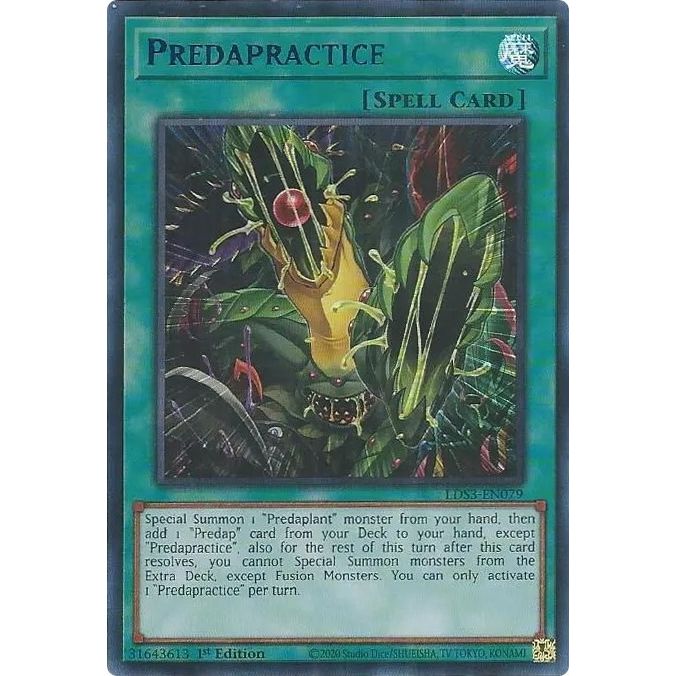 Image for Predapractice (Blue) (LDS3-EN079) (LDS3) - YuGiOh