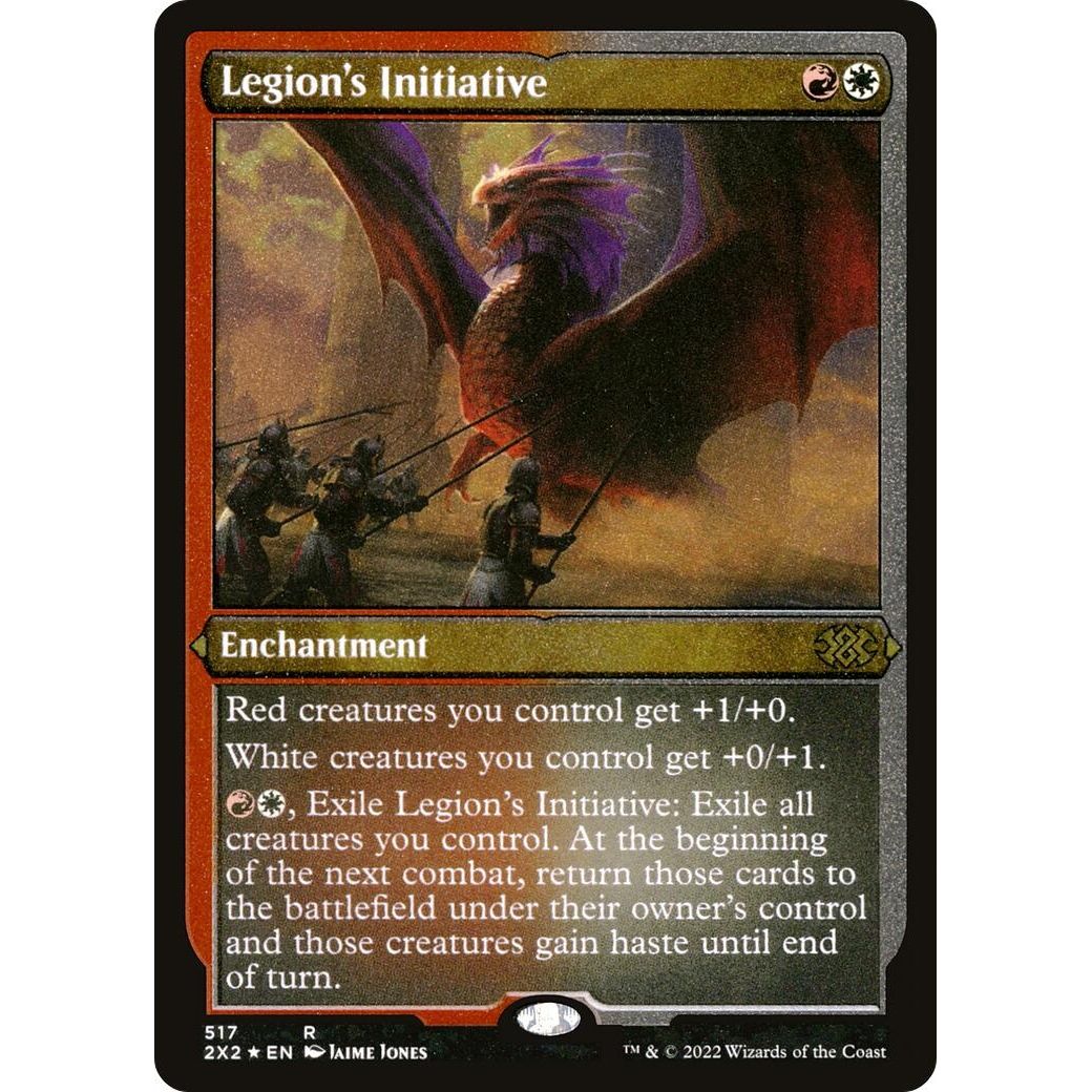 Image for Legion's Initiative (Foil Etched) (517) (2X2) - Magic: The Gathering
