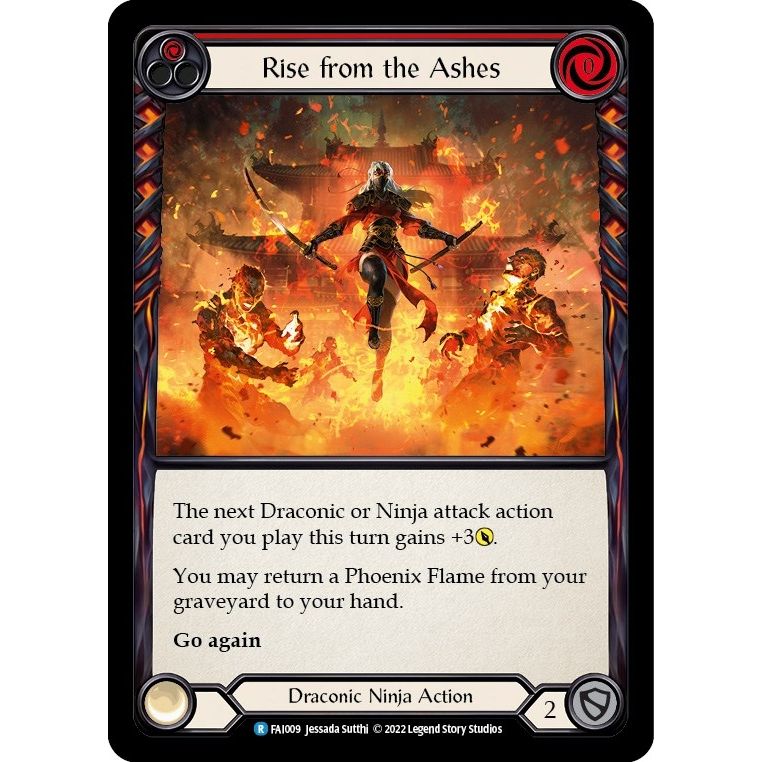 Image for Rise From the Ashes (Red) (FAI009) (FAI) - Flesh and Blood TCG