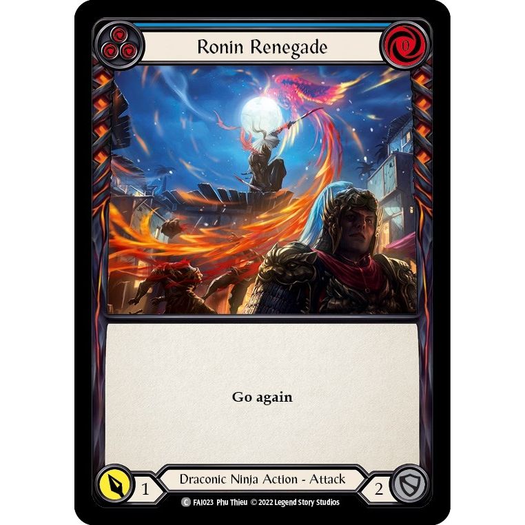 Image for Ronin Renegade (Blue) (FAI023) (FAI) - Flesh and Blood TCG