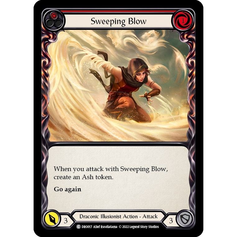 Image for Sweeping Blow (Red) (DRO017) (DRO) - Flesh and Blood TCG