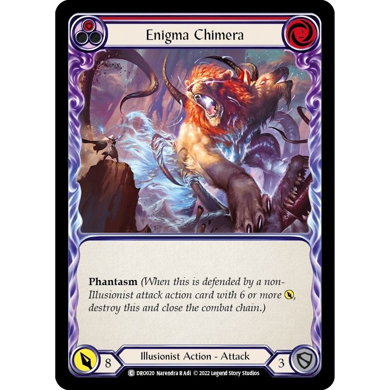 Image for Enigma Chimera (DRO020) (DRO) - Flesh and Blood TCG