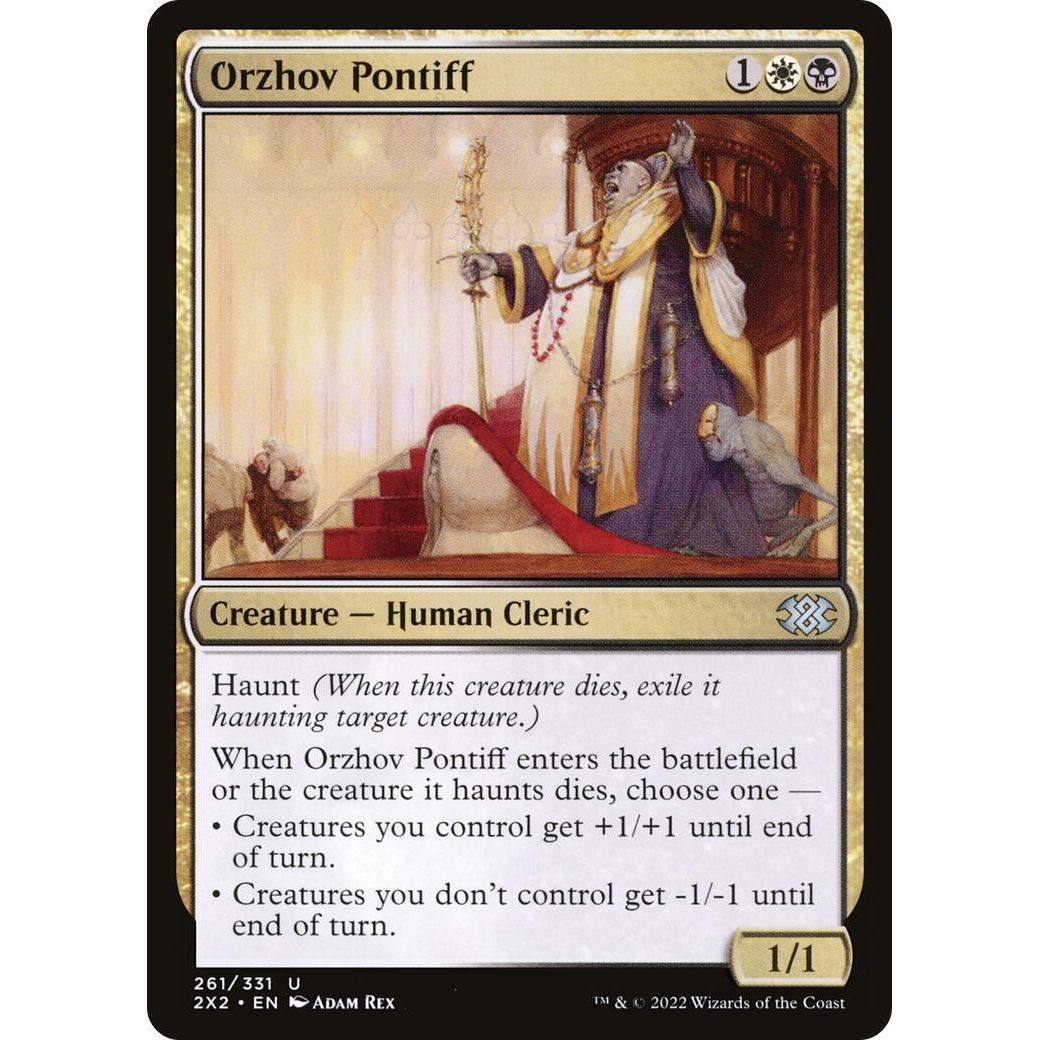 Image for Orzhov Pontiff (261) (2X2) - Magic: The Gathering