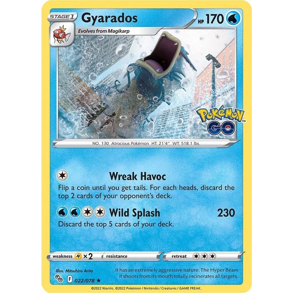 Image for Gyarados (022/078) (PGO) - Pokemon