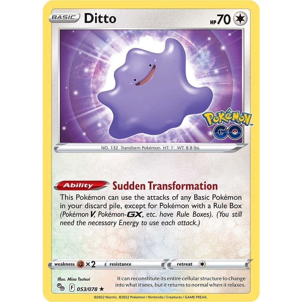 Image for Ditto (053/078) (PGO) - Pokemon
