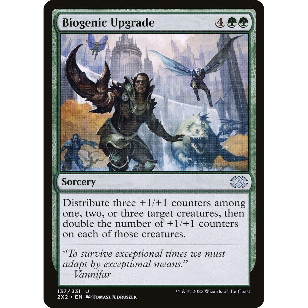 Image for Biogenic Upgrade (137) (2X2) - Magic: The Gathering