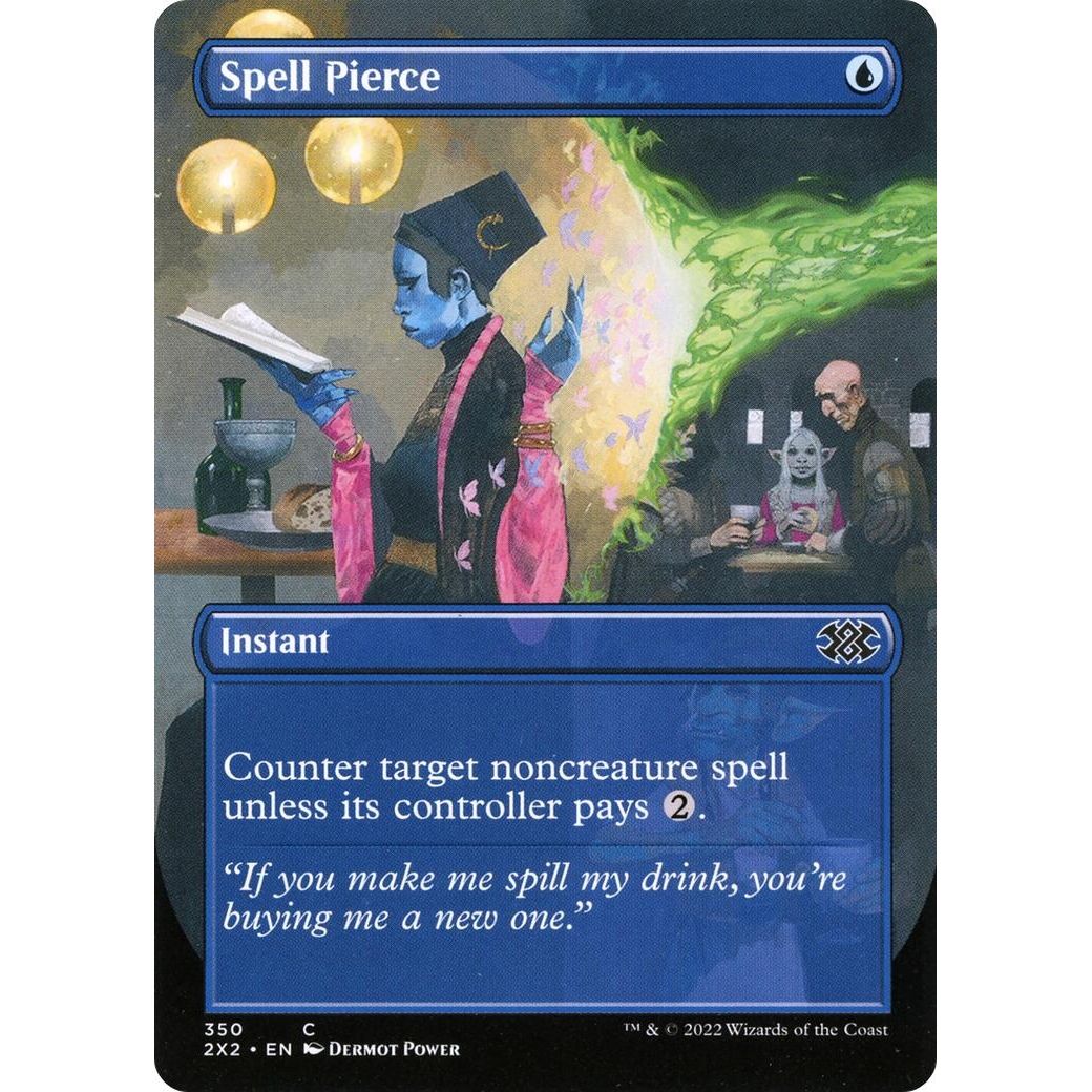 Image for Spell Pierce (Borderless) (350) (2X2) - Magic: The Gathering