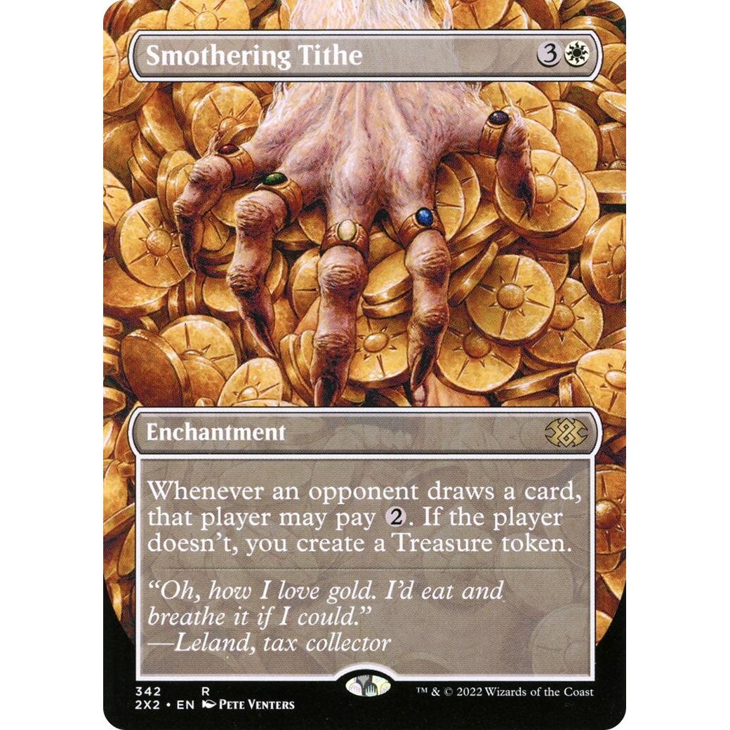 Image for Smothering Tithe (Borderless) (342) (2X2) - Magic: The Gathering