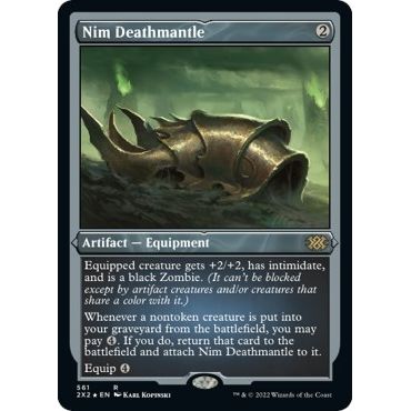 Image for Nim Deathmantle (Foil Etched) (561) (2X2) - Magic: The Gathering