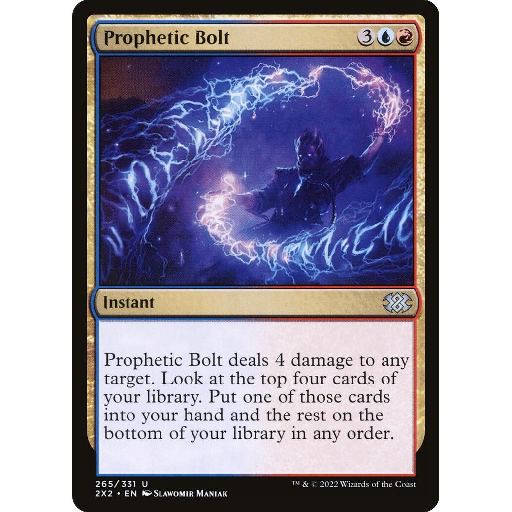 Image for Prophetic Bolt (265) (2X2) - Magic: The Gathering