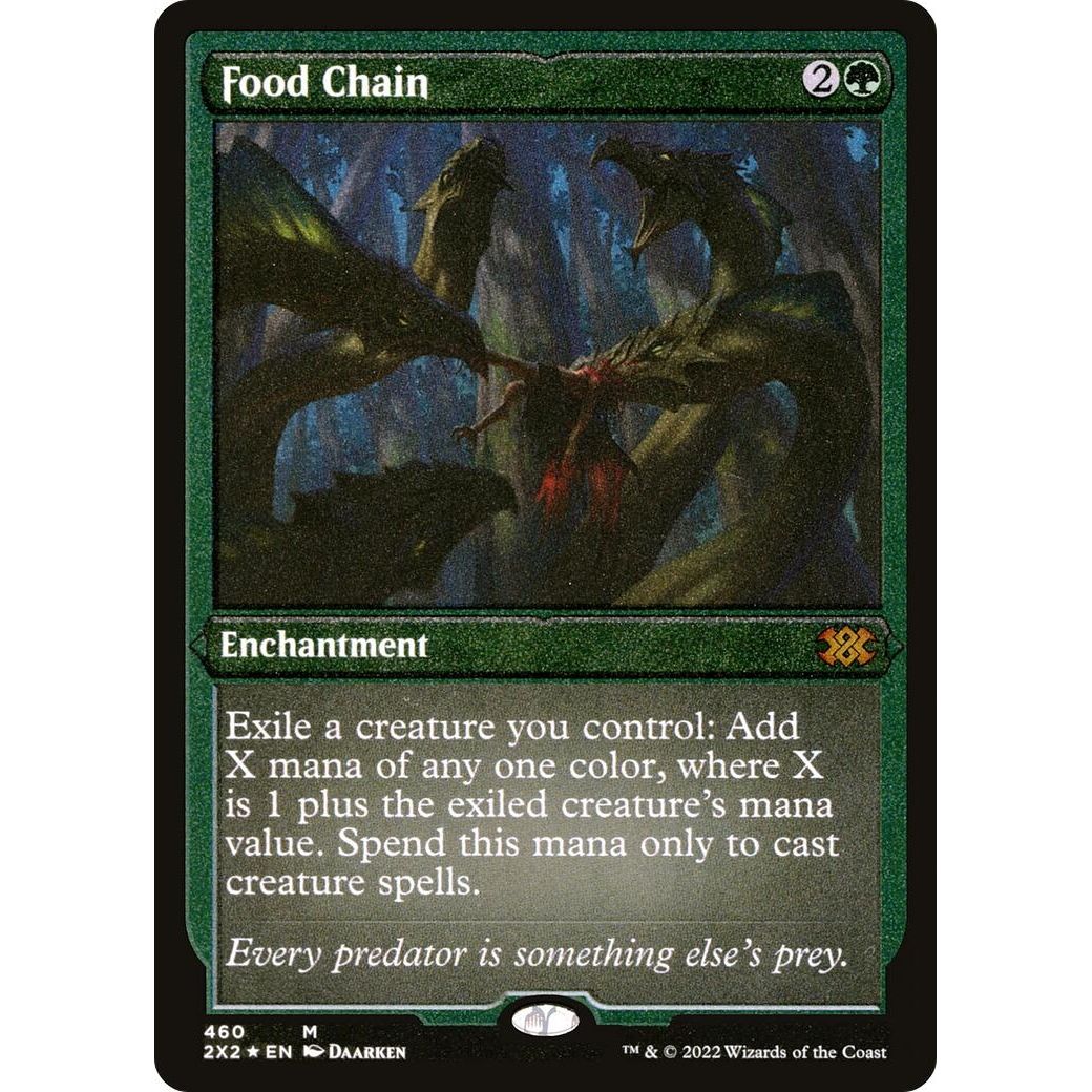 Image for Food Chain (Foil Etched) (460) (2X2) - Magic: The Gathering