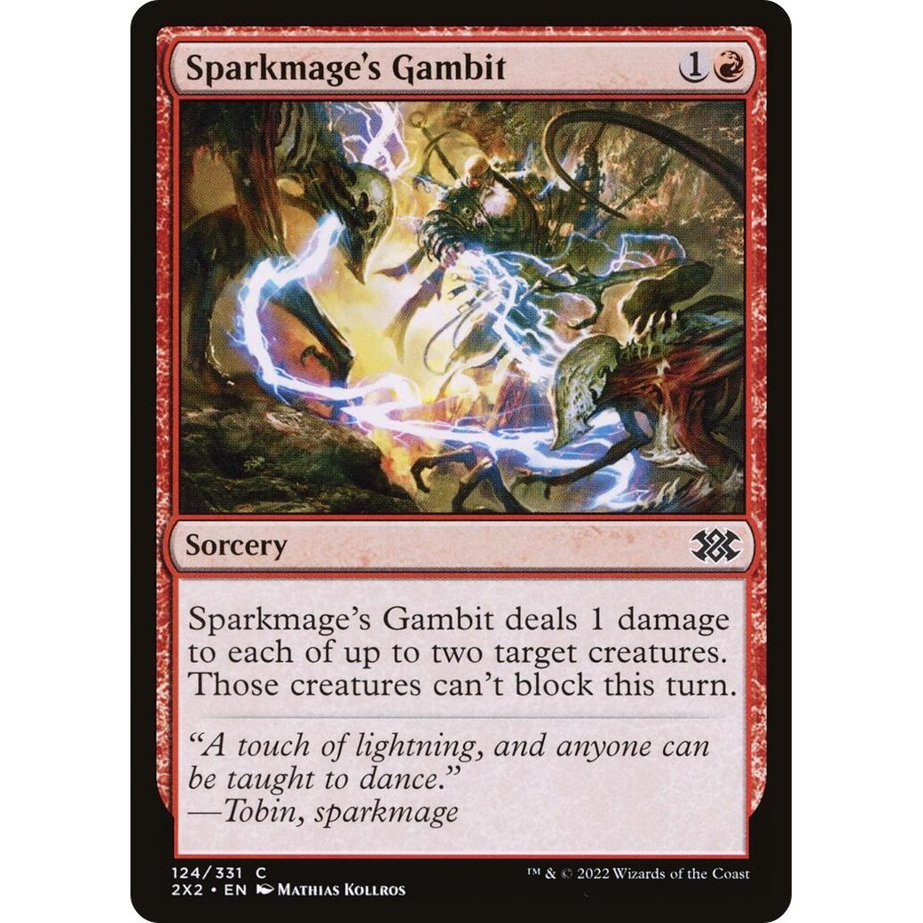 Image for Sparkmage's Gambit (124) (2X2) - Magic: The Gathering