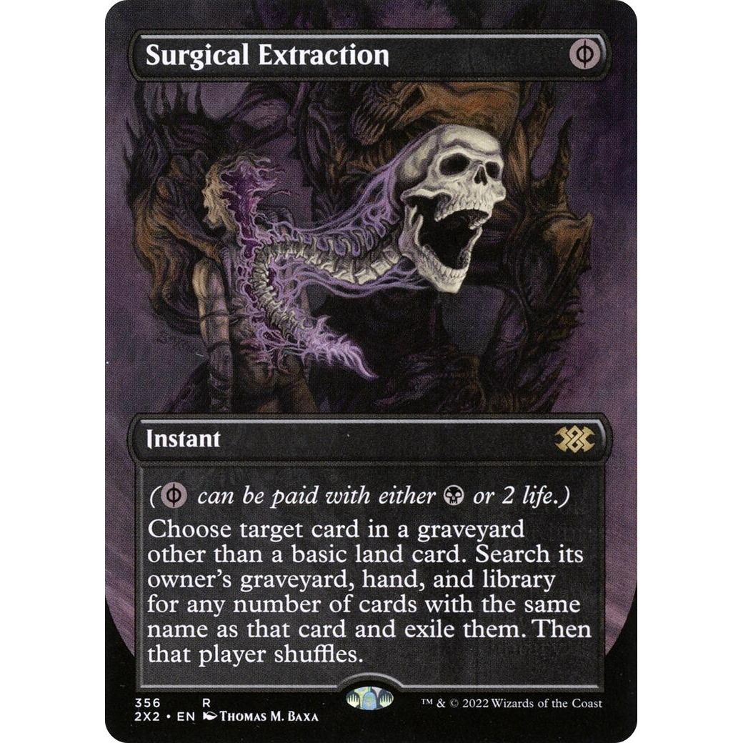 Image for Surgical Extraction (Borderless) (356) (2X2) - Magic: The Gathering
