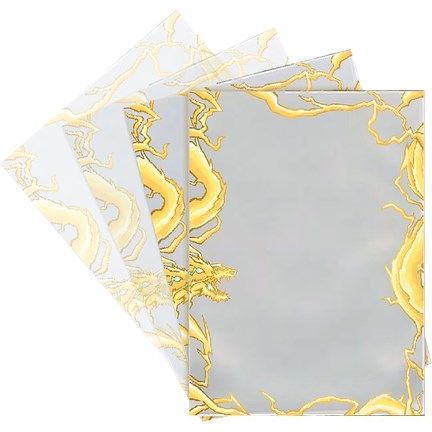 Image for Imperium Duelist Border Sleeves: Thunder Dragon (60-Pack) - Card Sleeves