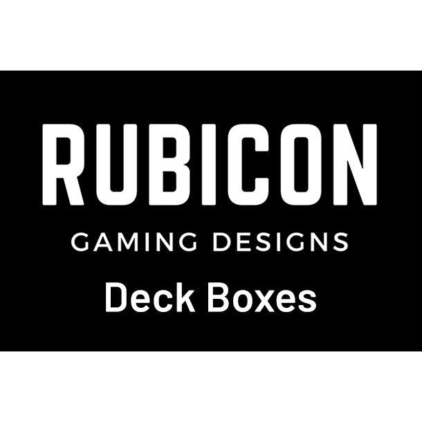 Image for Rubicon Deck Box (Black/Red) - Deck Boxes