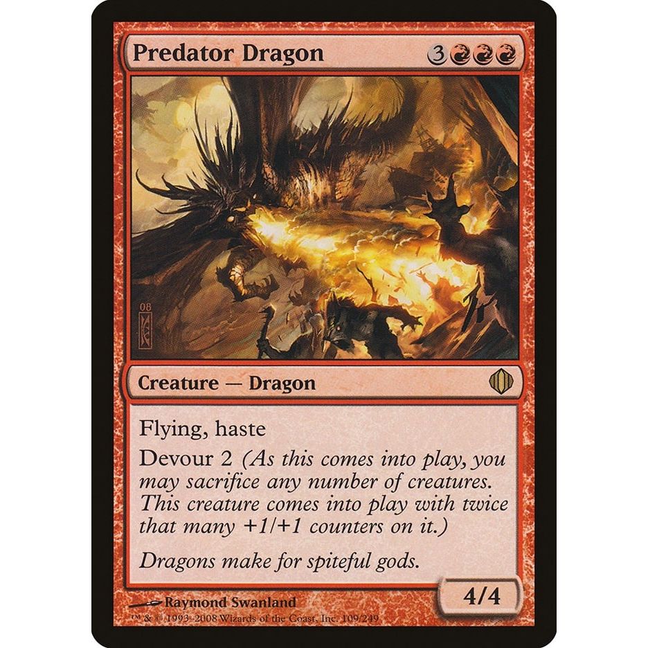 Image for Predator Dragon (109) (ALA) - Magic: The Gathering
