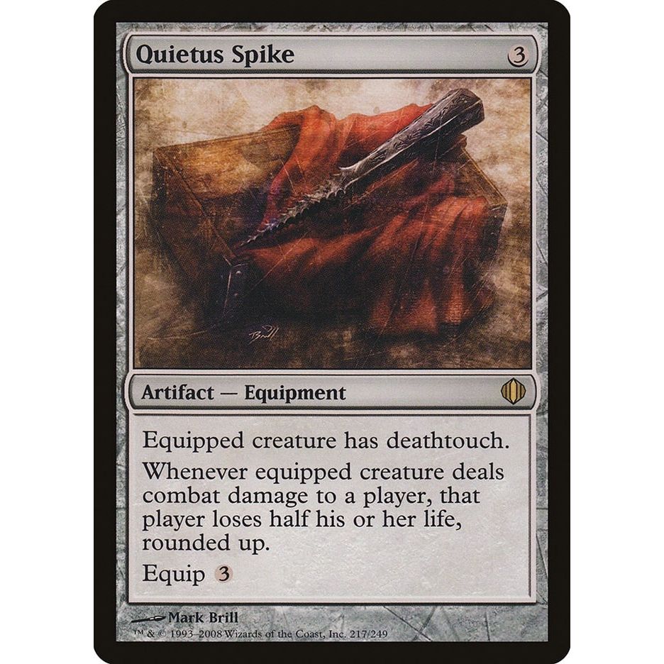 Image for Quietus Spike (217) (ALA) - Magic: The Gathering