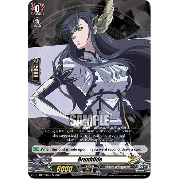 Image for Brunhilde (D-TTD02/004EN) (D-TTD02) - Cardfight Vanguard