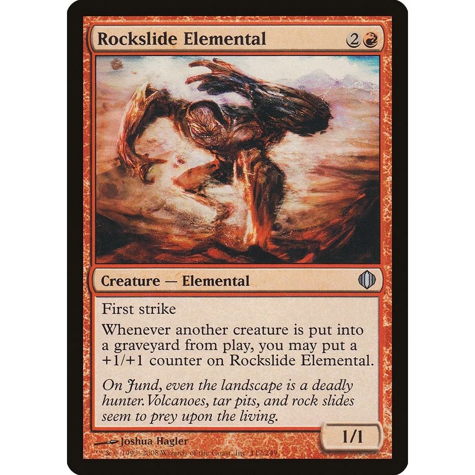 Image for Rockslide Elemental (112) (ALA) - Magic: The Gathering