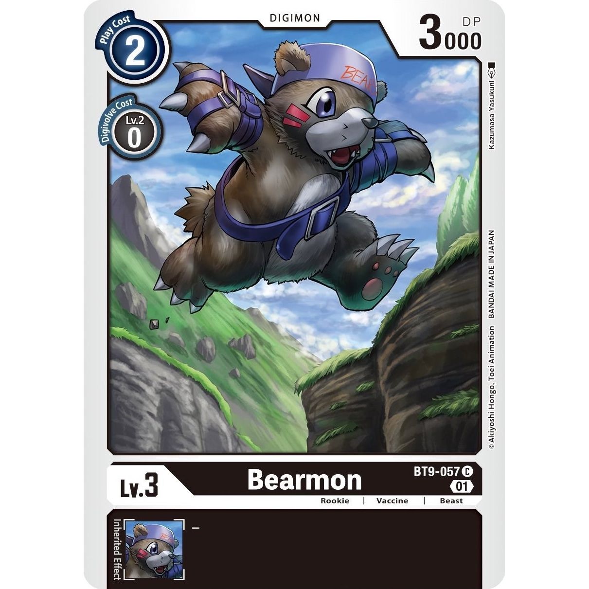 Image for Bearmon (BT9-057 C) (BT09) - Digimon Card Game