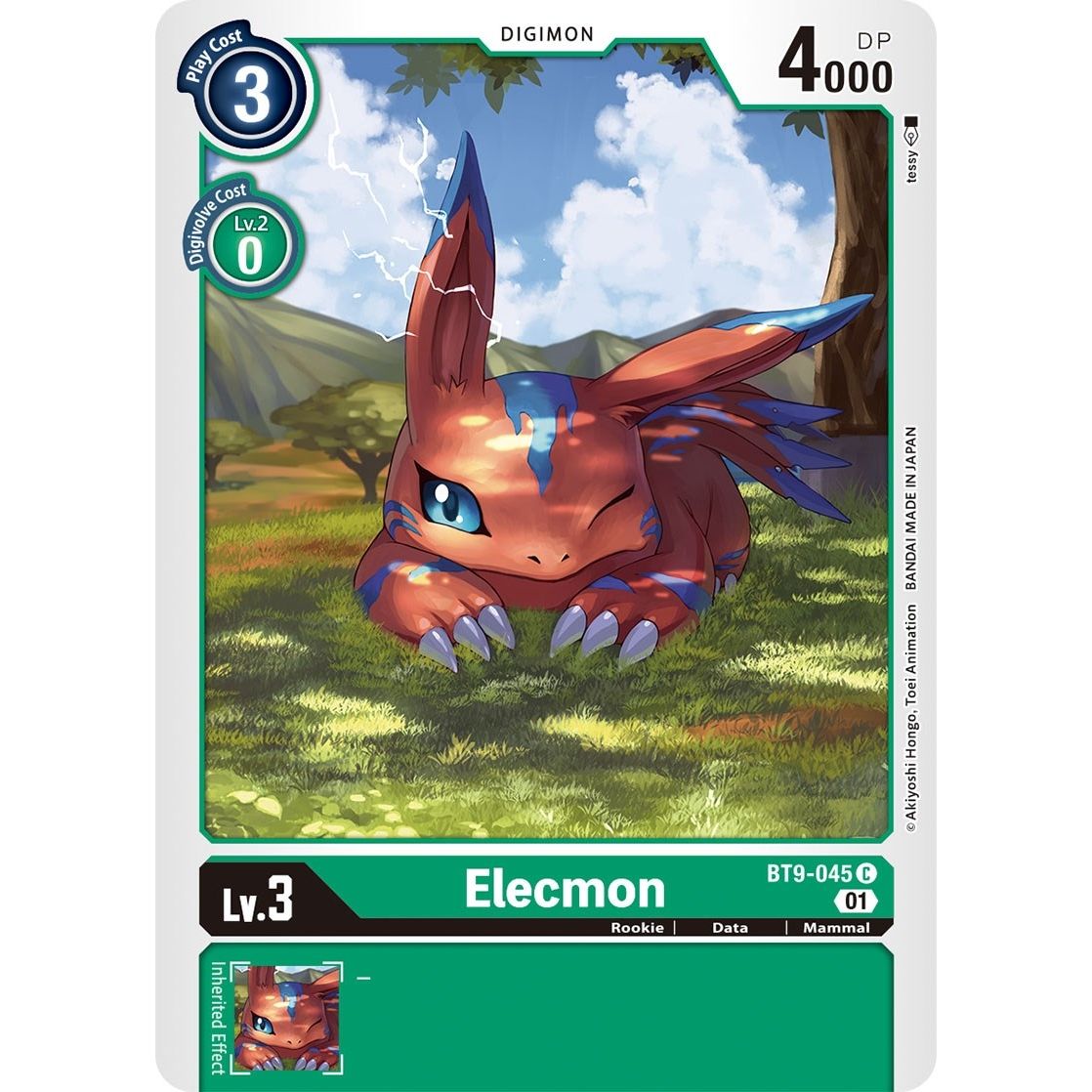 Image for Elecmon (BT9-045 C) (BT09) - Digimon Card Game