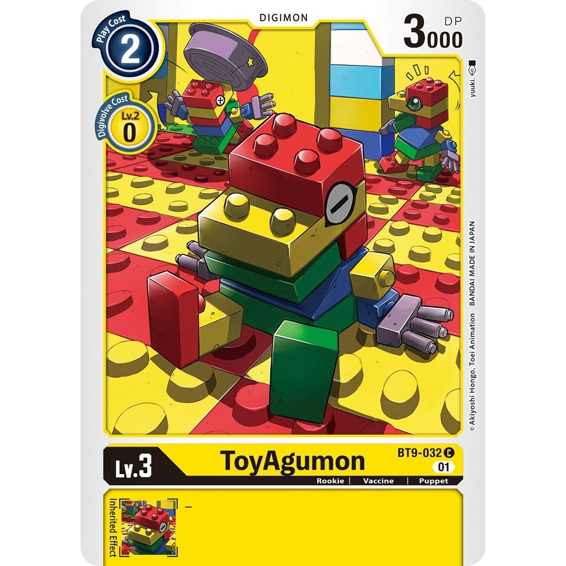 Image for ToyAgumon (BT9-032 C) (BT09) - Digimon Card Game