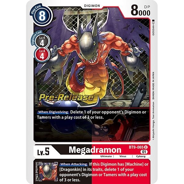 Image for Megadramon (BT9-065 U) (BT09_PR) - Digimon Card Game