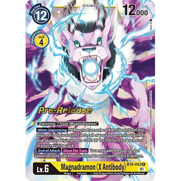 Image for Magnadramon (X Antibody) (BT9-043 R) (BT09_PR) - Digimon Card Game