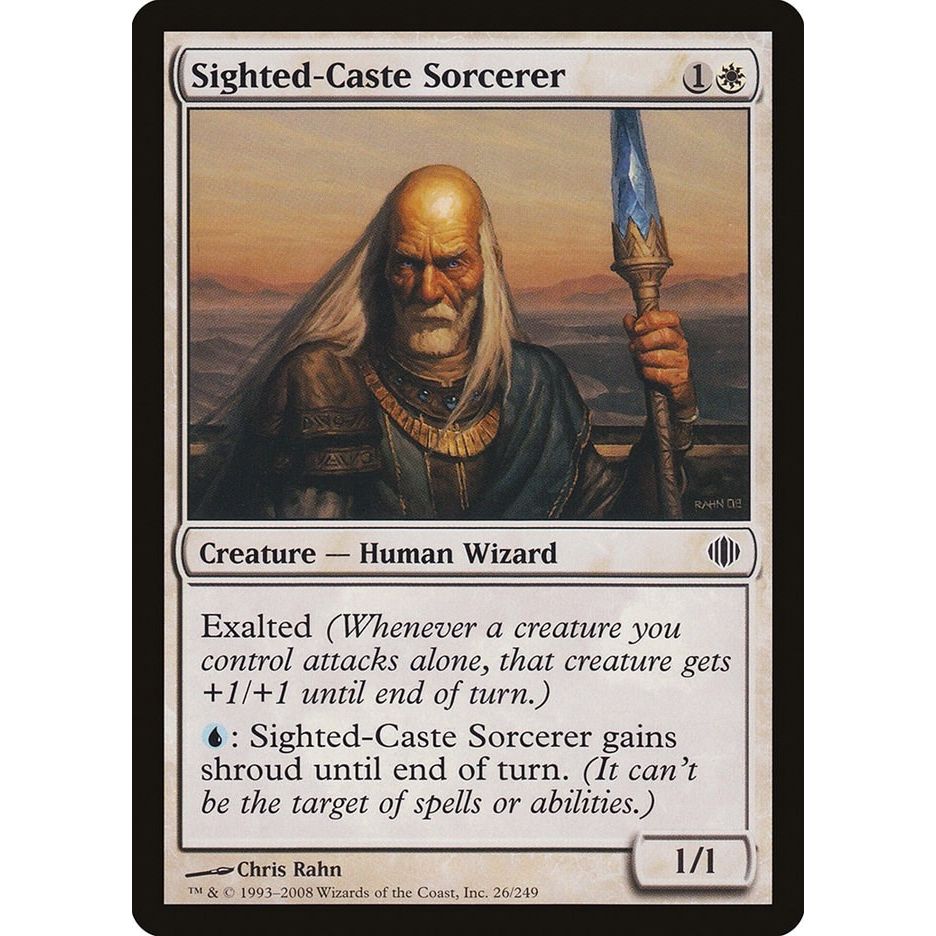 Image for Sighted-Caste Sorcerer (26) (ALA) - Magic: The Gathering