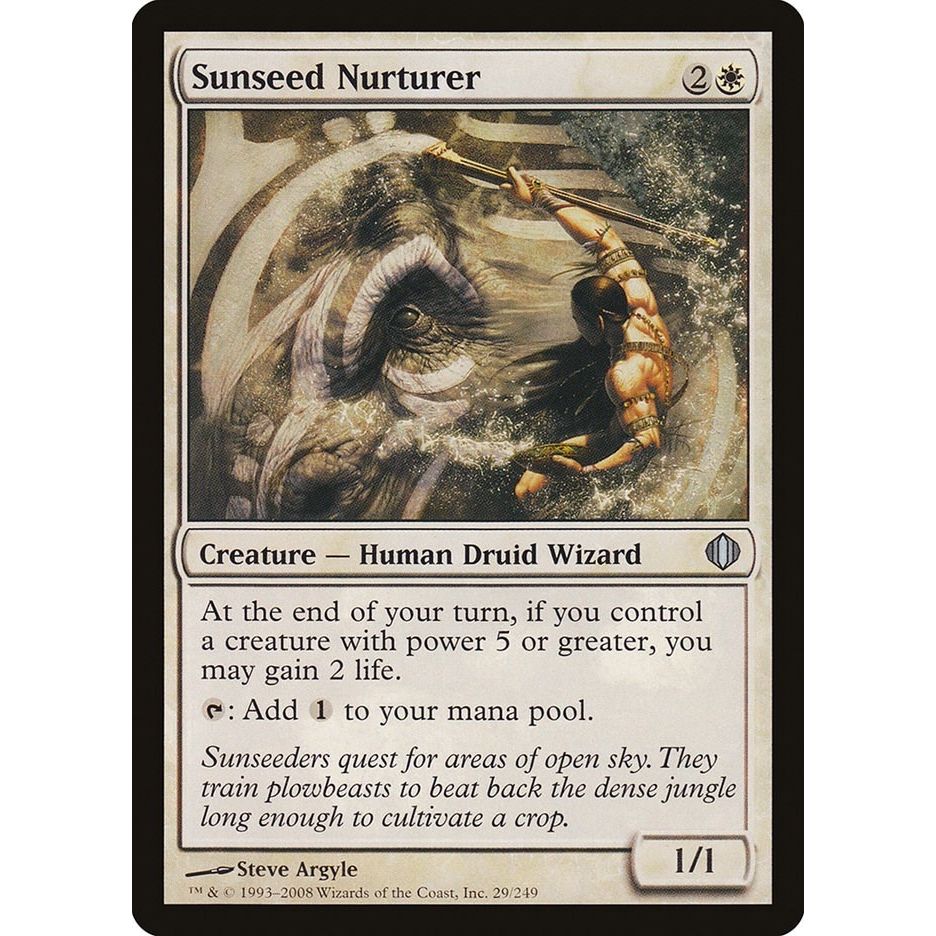 Image for Sunseed Nurturer (29) (ALA) - Magic: The Gathering