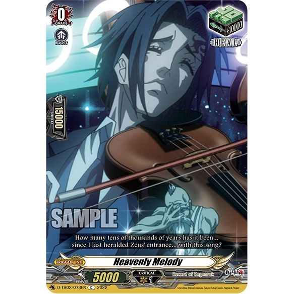 Image for Heavenly Melody (D-TB02/073EN) (D-TB02) - Cardfight Vanguard