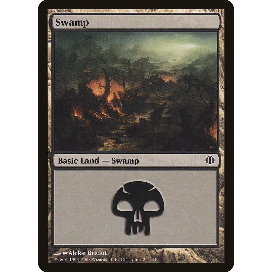 Image for Swamp (241) (241) (ALA) - Magic: The Gathering