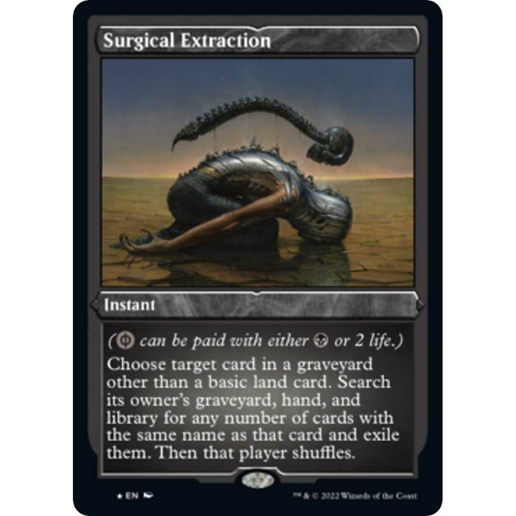Image for Surgical Extraction (Foil Etched) (444) (2X2) - Magic: The Gathering