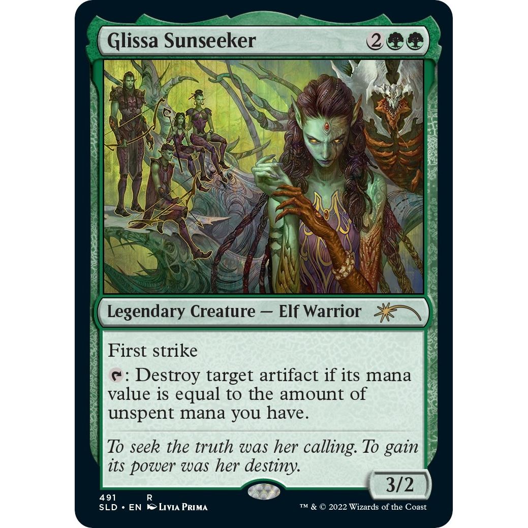 Image for Glissa Sunseeker (491) (SLD) - Magic: The Gathering