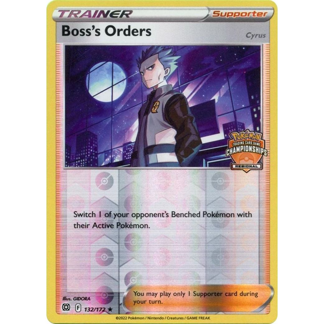 Image for Boss's Orders - 132/172 (Regional Championships) (132/172) (PR) - Pokemon
